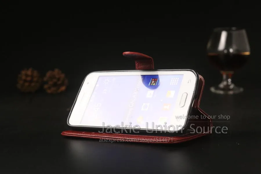 Роскошный чехол-Кошелек из искусственной кожи чехол для Samsung Galaxy Core Prime Lte G360 G360F