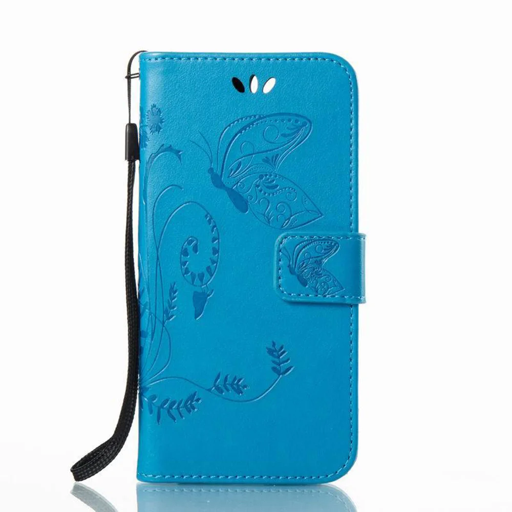 Модный кожаный чехол-кошелек с бабочкой для HomTom HT10 HT16 HT17 Pro HT27 HT3 HT7 HT5 HT6 защитный