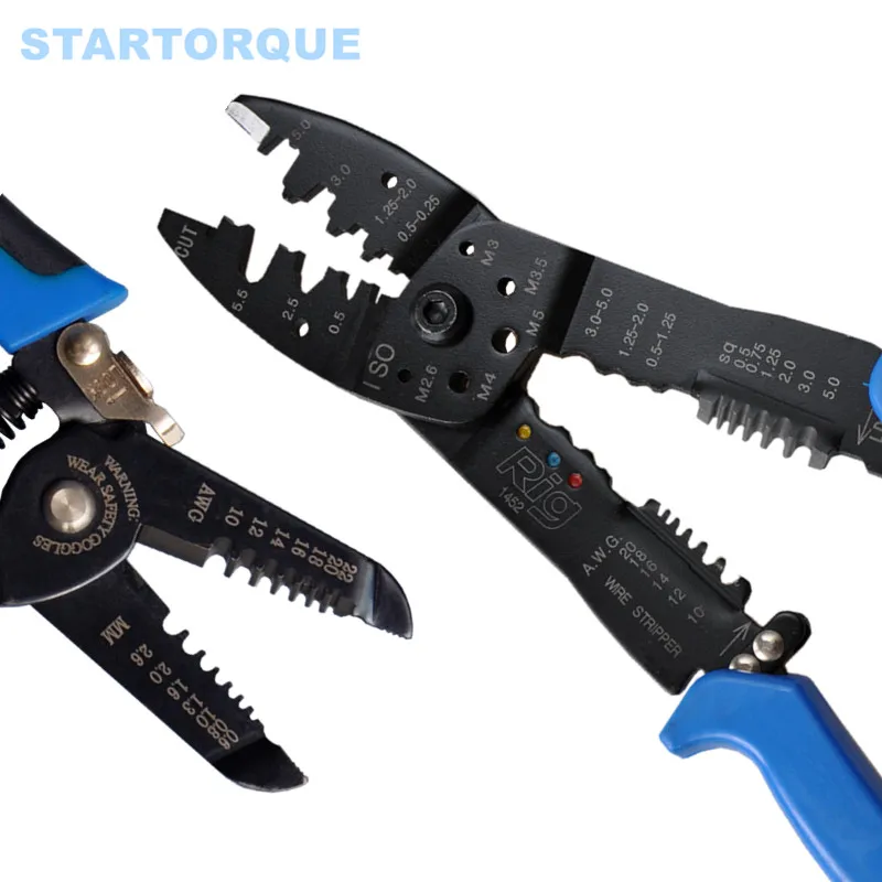 Многофункциональные обжимные клещи STARTORQUE 0 75-6 мм инструмент для зачистки