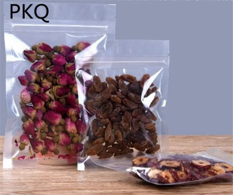 10 шт. разные размеры повторно закрываемый пластиковый пакет Ziplock пакеты