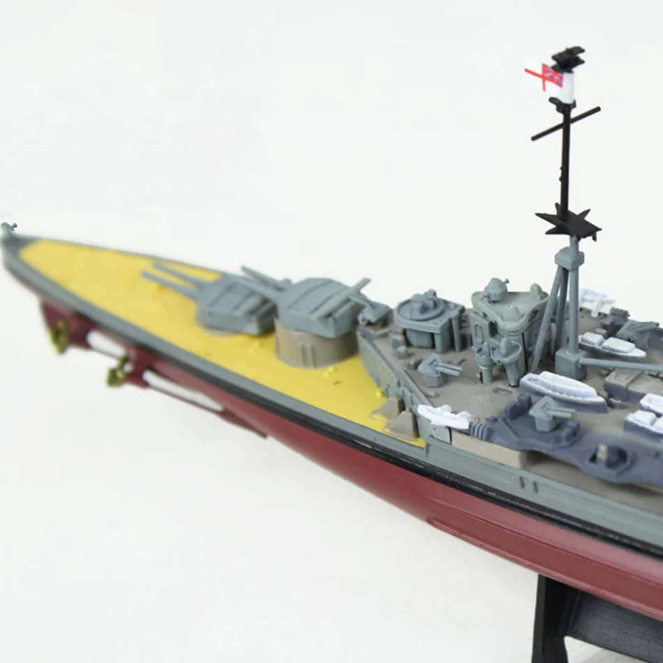 1:1000 модель корабля Второй мировой войны модель броненосца корабль Бисмарк USS Миссури HMS капот сплав готовой продукции для детской игрушки