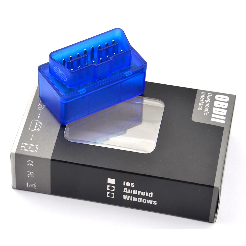 Автомобильный диагностический инструмент Elm327 V1.5 Bluetooth OBD2 сканер Диагностический