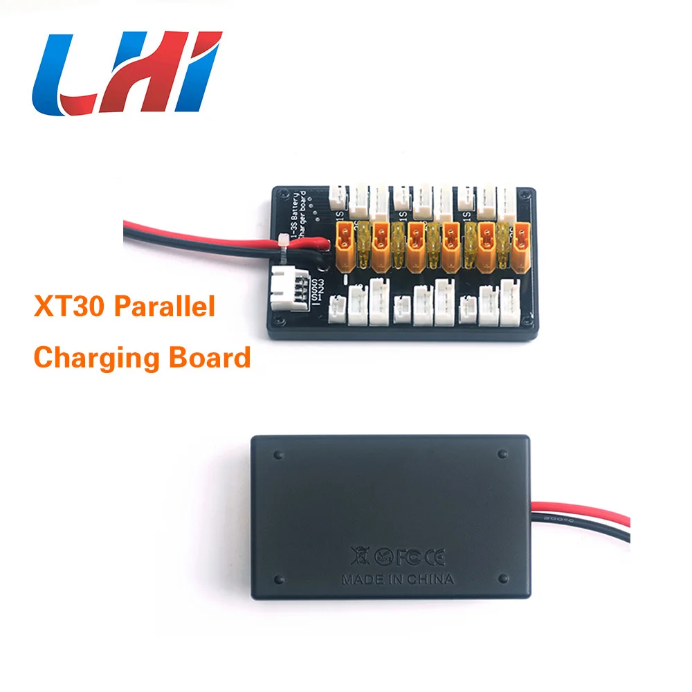 XT30 параллельная зарядная плата для 1S 2S 3S LiPo батареи совместимы с JST-PH 2 0 JST разъём