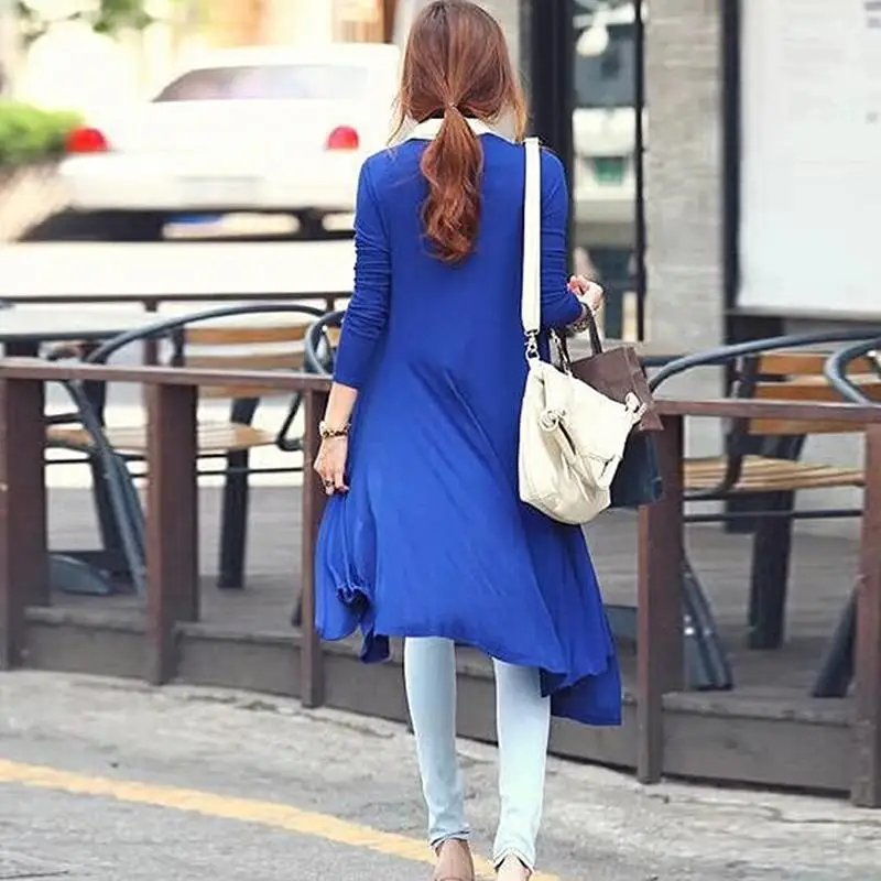 Новинка 2018 женское тонкое кимоно Кардиган с длинным рукавом Свободный