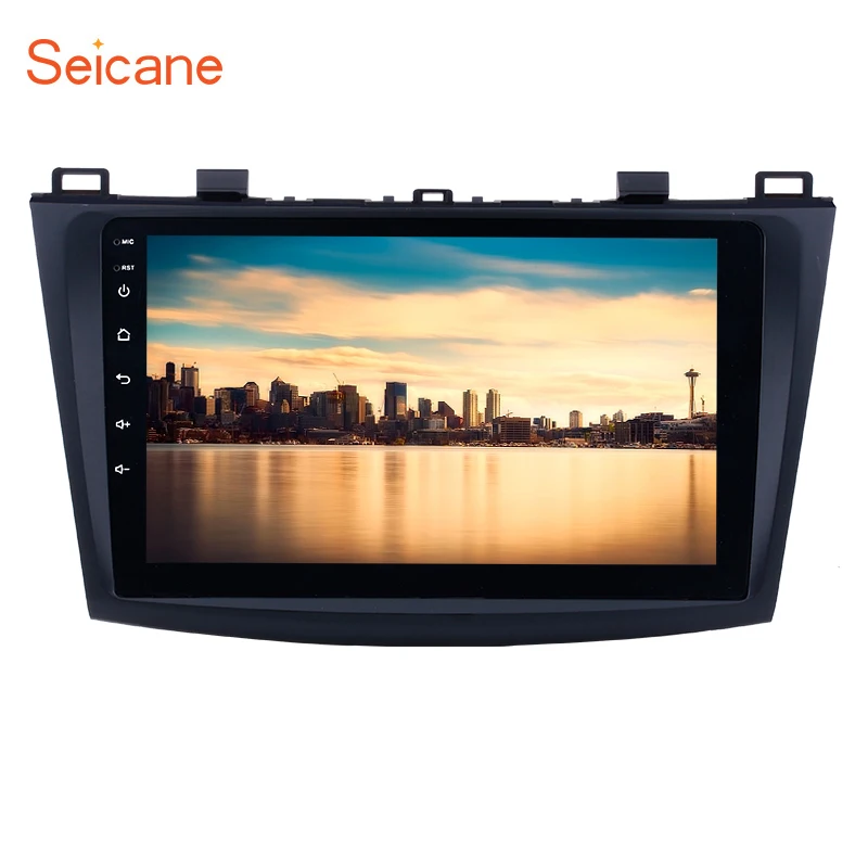 Seicane GPS навигация Радио мультимедийный плеер Android 8 1/9 0 автомобиль для MAZDA 3 2009 2010 2012