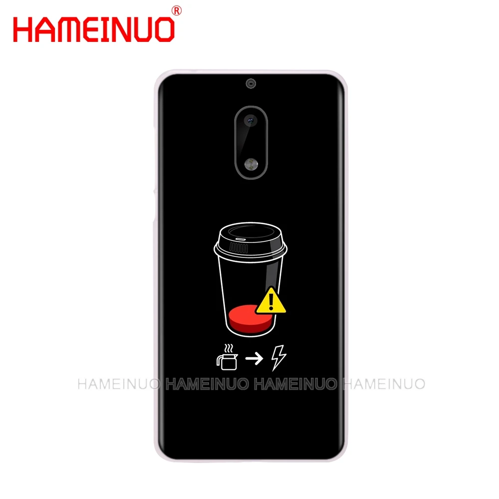 HAMEINUO чехол с кофейным рисунком для Nokia 9 8 7 6 5 3 Lumia 630 640 640XL 2018 | Мобильные телефоны и