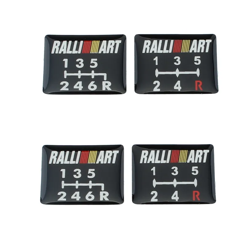 RALLIART универсальная 5/6 скорость авто ручка переключения передач черный/белый автомобиль механическая коробка передач(MT) для Mitsubishi