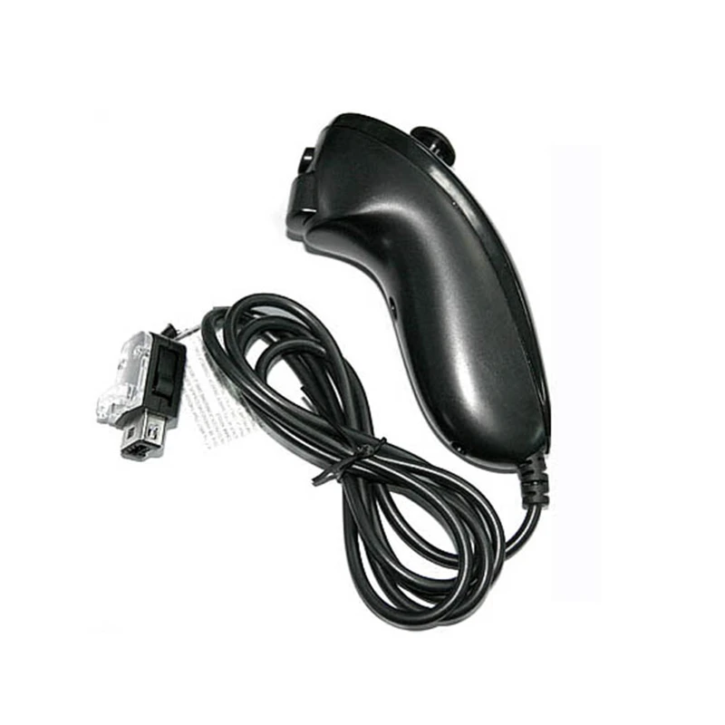 2 в 1 беспроводной пульт дистанционного управления для Nunchuk nintendo wii Встроенный Motion Plus геймпад с силиконовый чехол датчик движения - Цвет: as picture 2