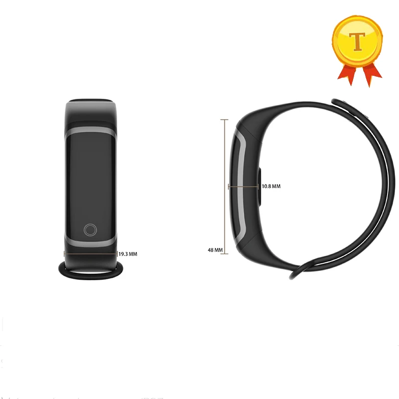 USB зарядное устройство фитнес-браслет Цветной флип-экран водонепроницаемый
