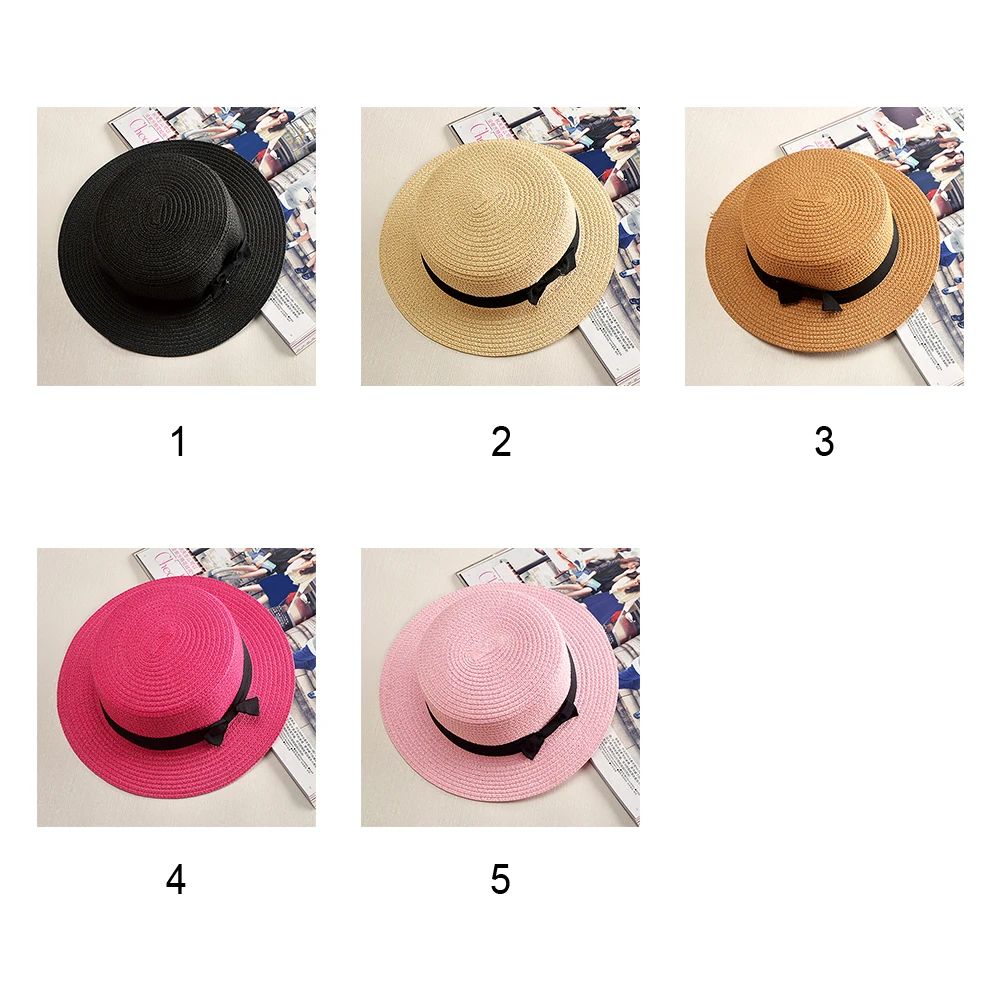 Солнечные шапки складные женские s солнцезащитные с бантом женская шляпа летняя