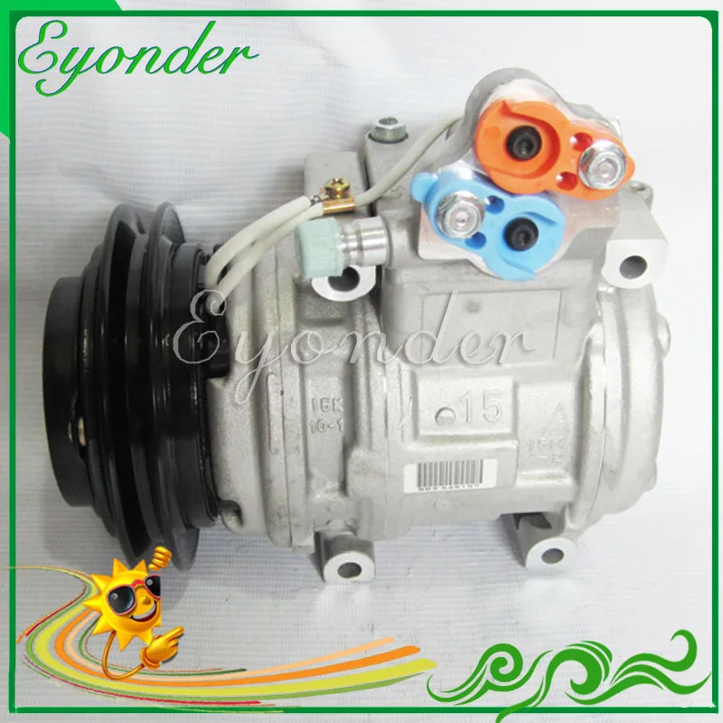 10PA15C AC A/C кондиционер охлаждающий компрессор для Mitsubishi PAJERO SHOGUN MONTERO 2 5 3 0 V6 8 1 MR149366