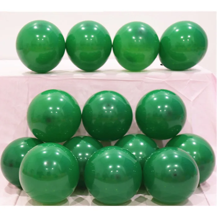 2.2g Mat D39 MoGreen 10 шт. 12 дюймов Прозрачные Шары для душа для детей, свадебные шары, гелиевые надувные воздушные шары, подарки - Цвет: 2.2g Mat D39 MoGreen