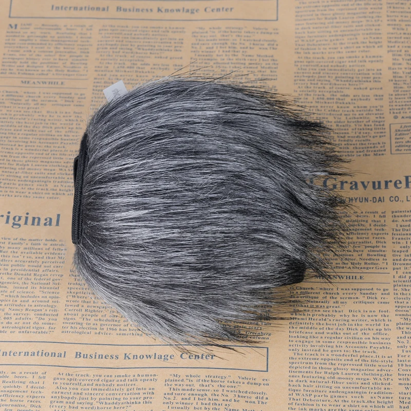 Профессиональный наружный пыльный микрофон Меховой чехол для ветрового стекла