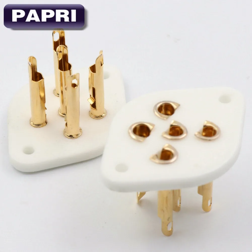 PAPRI 1 шт. 5-контактный керамический патрон O5A позолоченный для PX4 PX5 1701 PX25 PA40 RE134 RE144