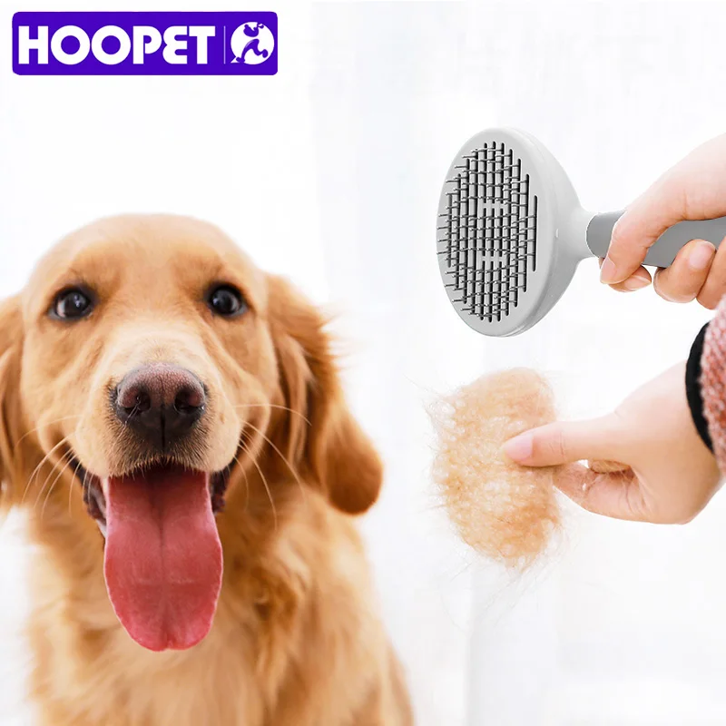 HOOPET щетка для волос для домашних животных, массажная расческа для ухода за домашними животными, аксессуары для кошек и собак, принадлежности для домашних животных