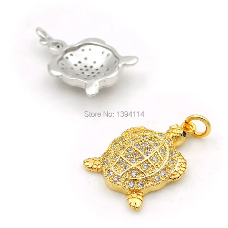 14*12*2 мм Micro Pave Clear CZ круглое очарование подходит для мужчин и женщин делая ожерелья ювелирные изделия
