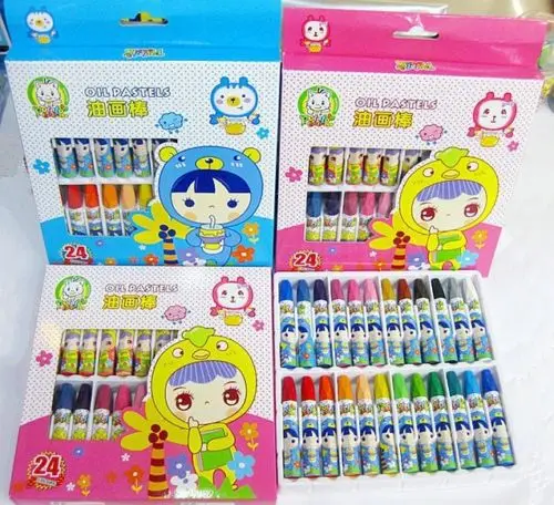 18 разных цветов комплект для детей карандашный рисунок принадлежности рисования