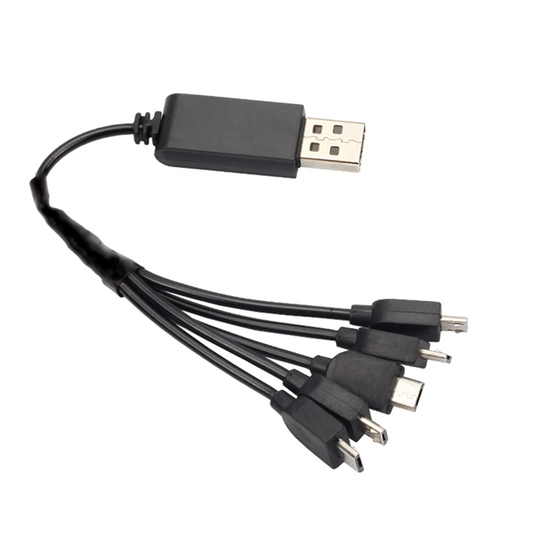 

5 In one Charger For Visuo Xs809 Xs809w Xs809hw Multi-charging Cable Rc Drone Spare Parts Helicopter Accssory Dron Kits