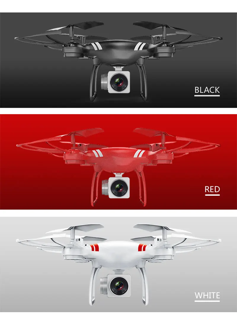 XKY KY101 Радиоуправляемый Дрон вертолет Квадрокоптер с Wi-Fi FPV HD регулируемая камера удержание высоты один ключ возврат VS syma x5c x5sw ky601s