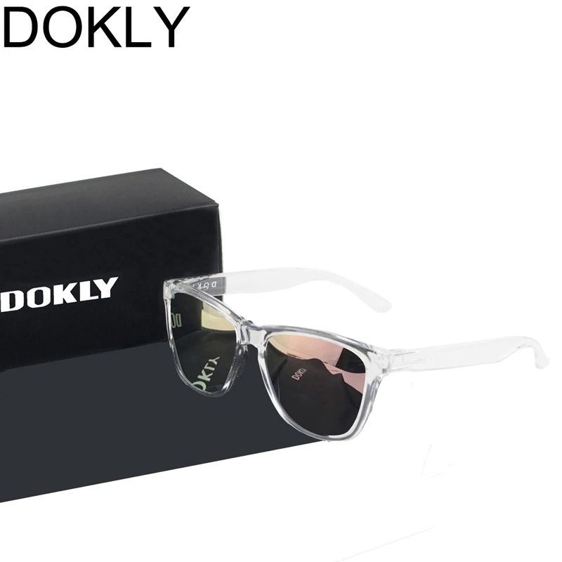 Dokly, настоящие поляризационные солнцезащитные очки, мужские и wo, поляризационные солнцезащитные очки, квадратные солнцезащитные очки, Oculos De Sol - Цвет линз: dokly00