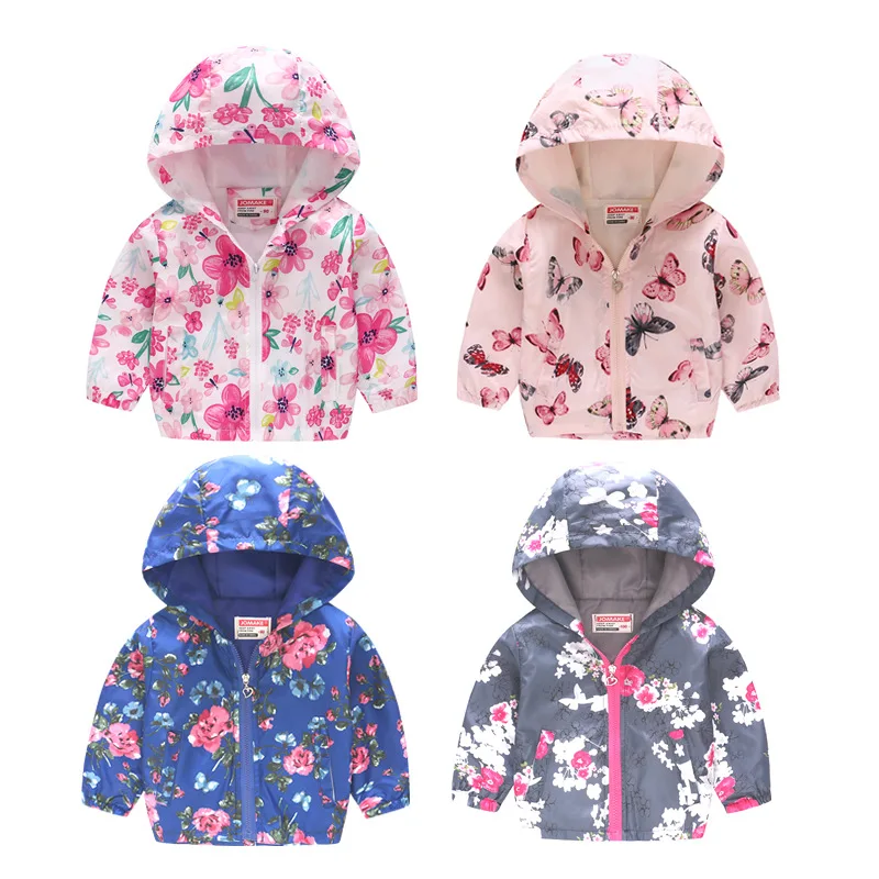 Colorful Baby Boys Hoodies Jackets Children Coats Hooded Girls Clothes Cartoon Outfits Kids Outerwear Jersey Top Jumper 2-7 Year | Детская