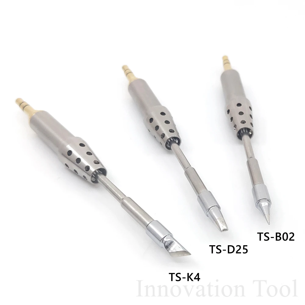Мини TS80 цифровой электрический паяльник TS B02 D25 паяльный наконечник QC3.0 быстрое зарядное устройство комплект Регулируемая температура usb type C кабель