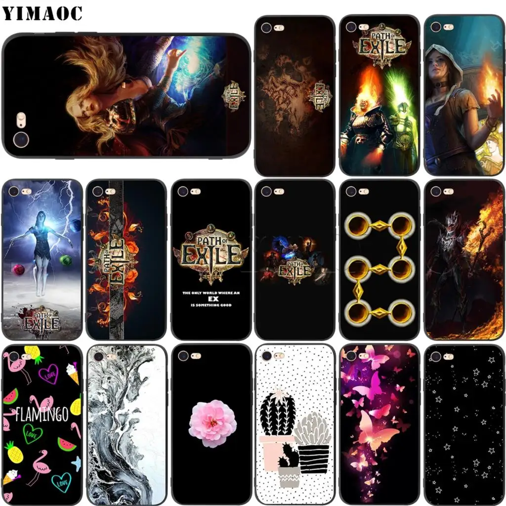 YIMAOC мягкий чехол для Apple iPhone SE 2020 5 5s 6 6s 7 8 Plus XR X Xs 11 12 Pro Max mini|Бамперы| |