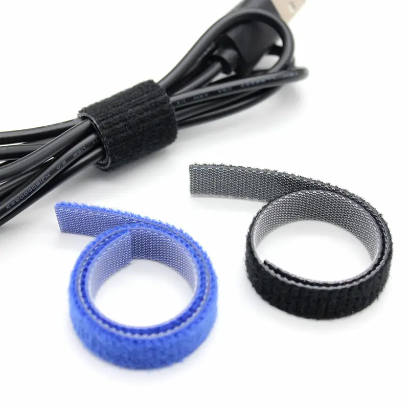 Нейлоновая клейкая лента для кабелей крючки с петлями крепежная