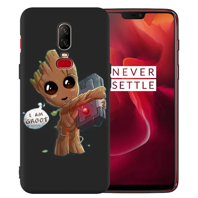 H1616 Роскошный крут Мстители Marvel для One plus 5 5T 7 Pro Oneplus 6 6T чехол для телефона задняя крышка Funda Coque Etui capinha мультфильм мягкий - Цвет: H1616