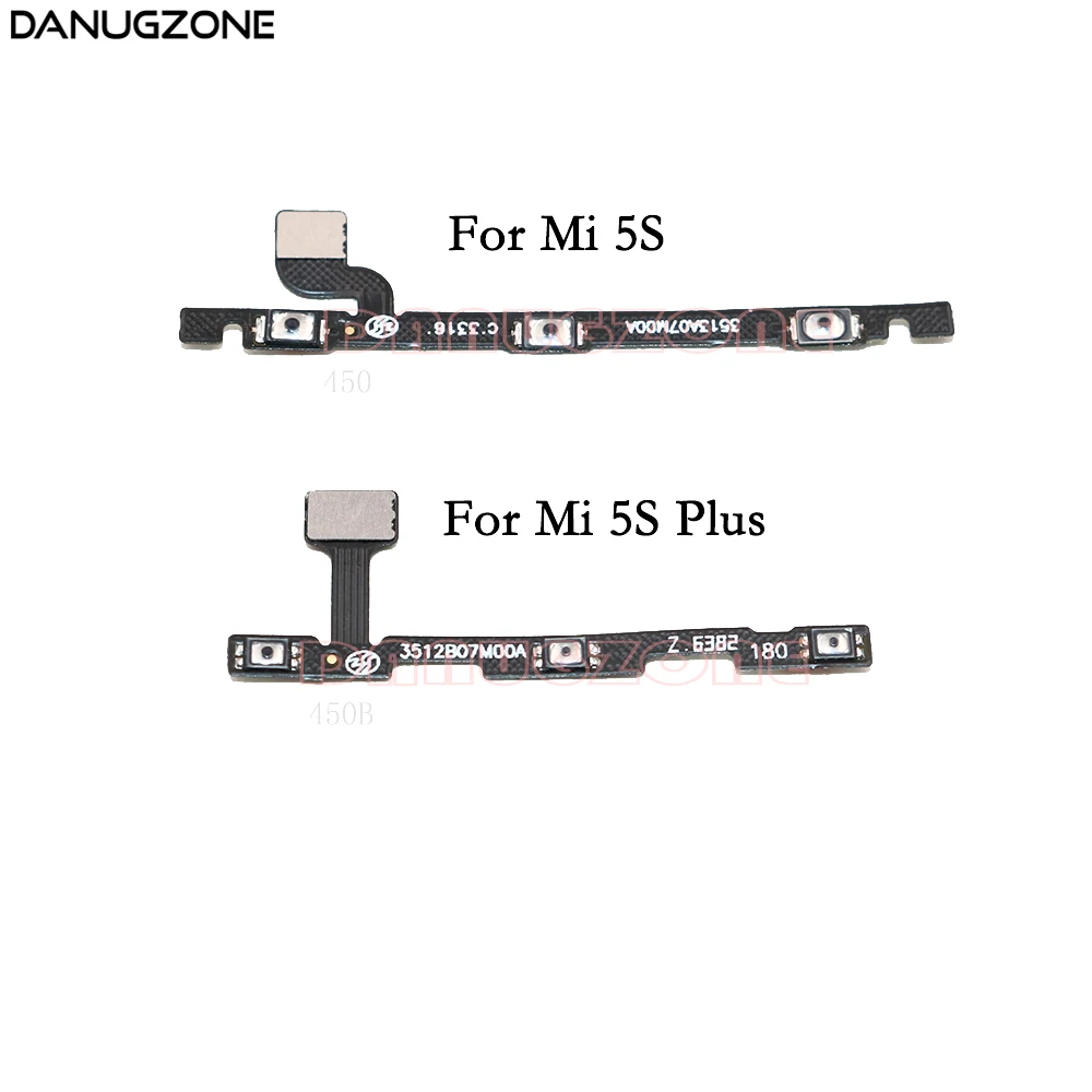 Кнопка включения/выключения питания отключения звука гибкий кабель для Xiaomi Mi 5S