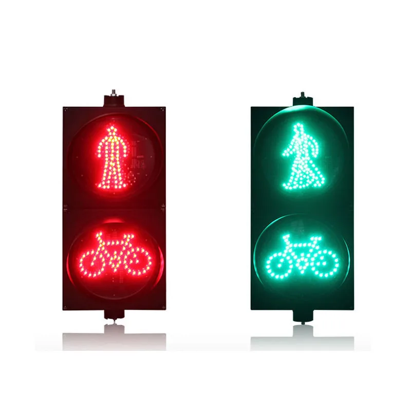 

outdoor use 300mm red green bicycle signal LED pedestrian traffic light