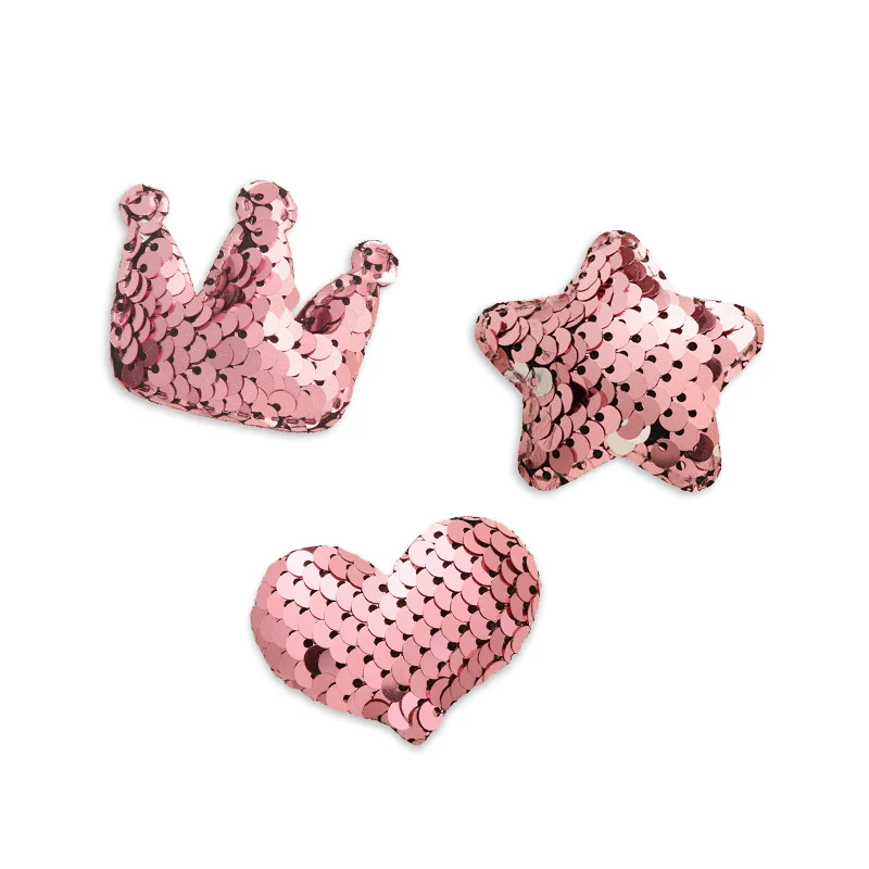 pink REAKIDS/Модная детская шапка Skullies Beanies «сделай сам»; детская зимняя шапка для девочек и мальчиков; шапка для маленьких девочек; тонкая детская Кепка унисекс с блестками - Цвет: pink