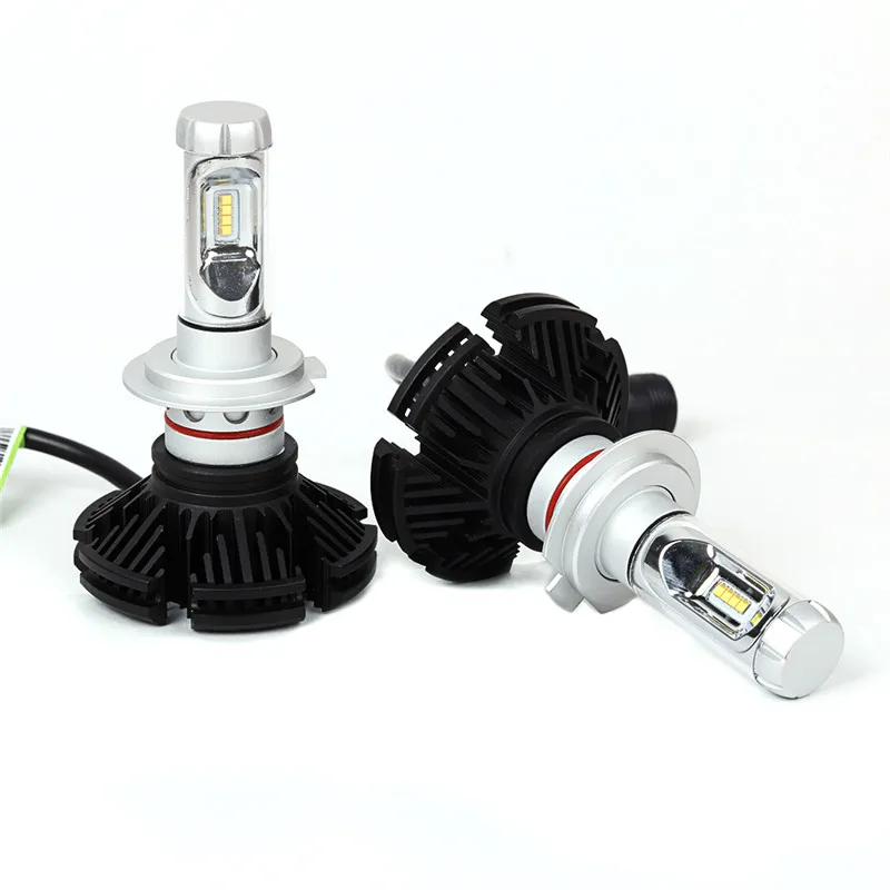 2 шт. Автомобильные светодиодные лампы H7 поколения 50 Вт 6000 лм 12 В|h7 led car headlight|headlight