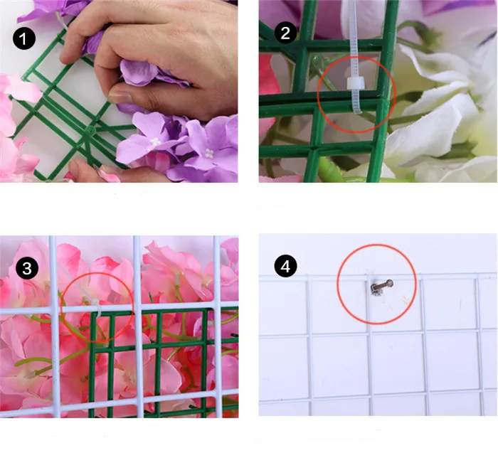 60*40 см DIY искусственный цветок розы Шелковый декоративный отель фоне стены