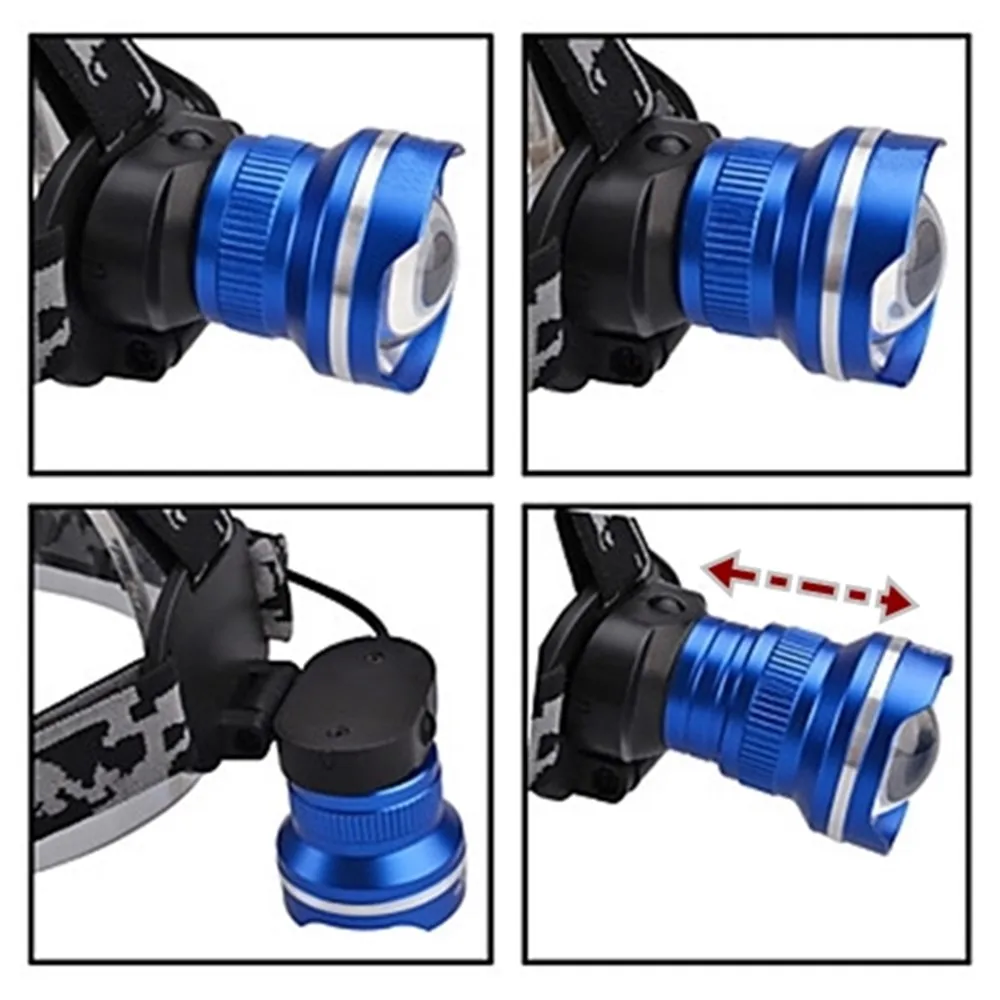 Налобный фонарь AloneFire HP87 Cree XM L T6 светодиодный масштабируемый Головной на 5 лм с