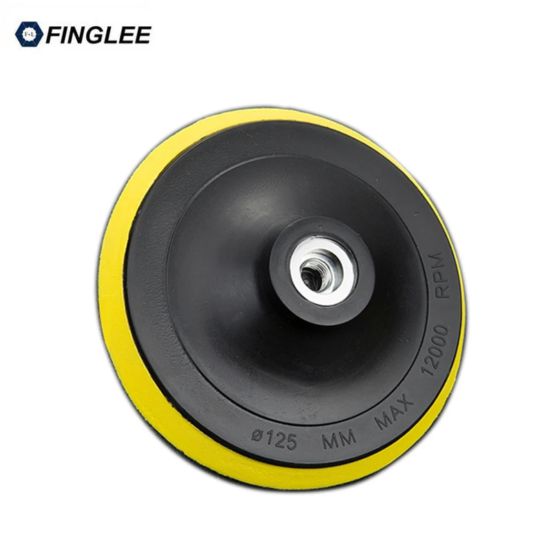 FINGLEE 2 шт. M14 3-дюймовый/4-дюймовый/5-дюймовый угловой шлифовальный диск пластиковый