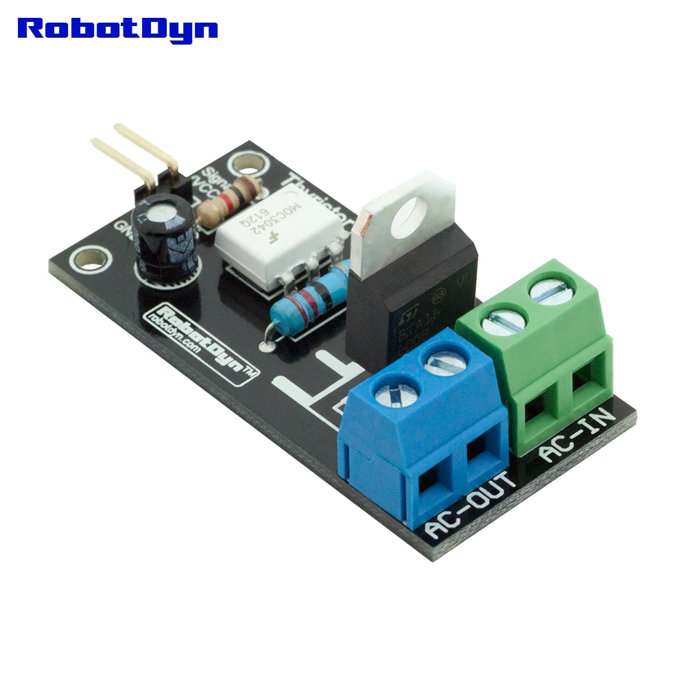 SSR - solid state relay AC Switch for microcontrollers , 3.3V~12V logic, AC 220V/5A (peak 10A)