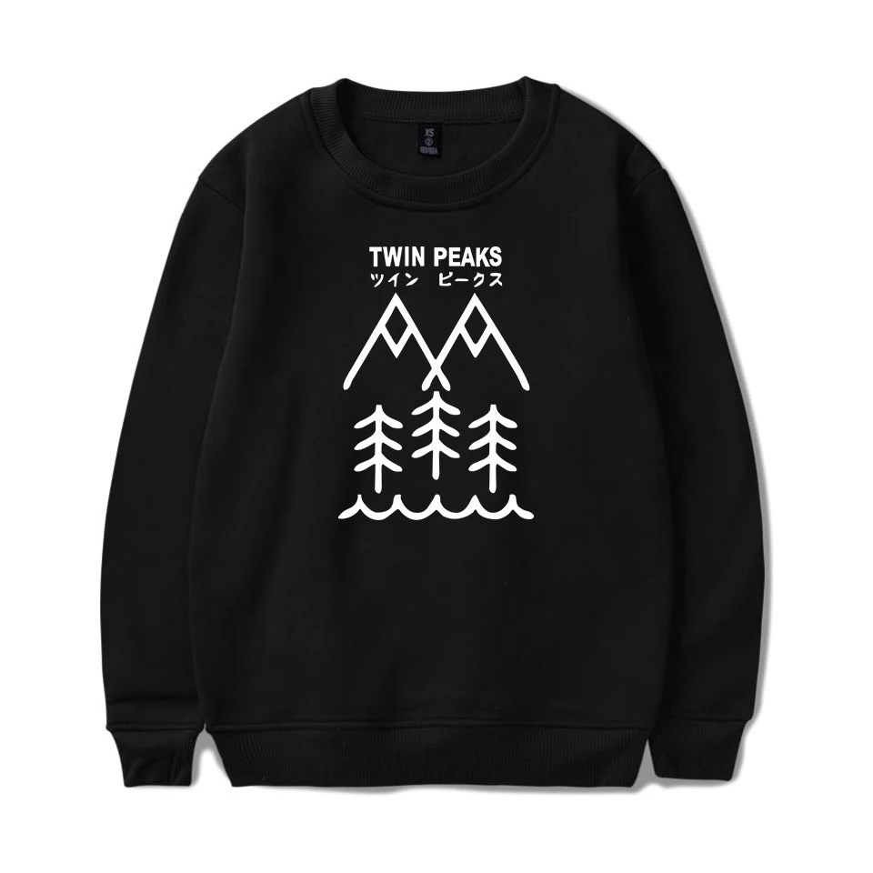 Мужская толстовка с капюшоном Twin Peaks Свитшот в стиле ретро принтом Laura Palmer Fire Walk With