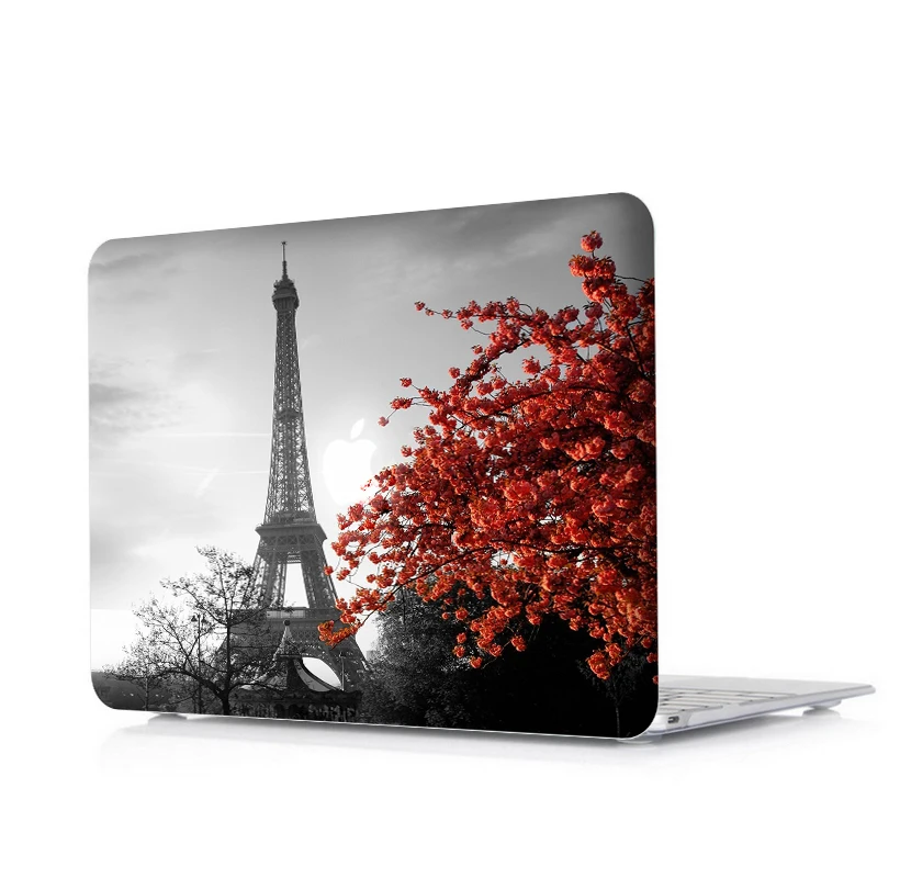 Чехол для ноутбука + чехол клавиатуры пленка экрана Apple Macbook Air 11 13 Pro 15 Touch Bar Retina 12