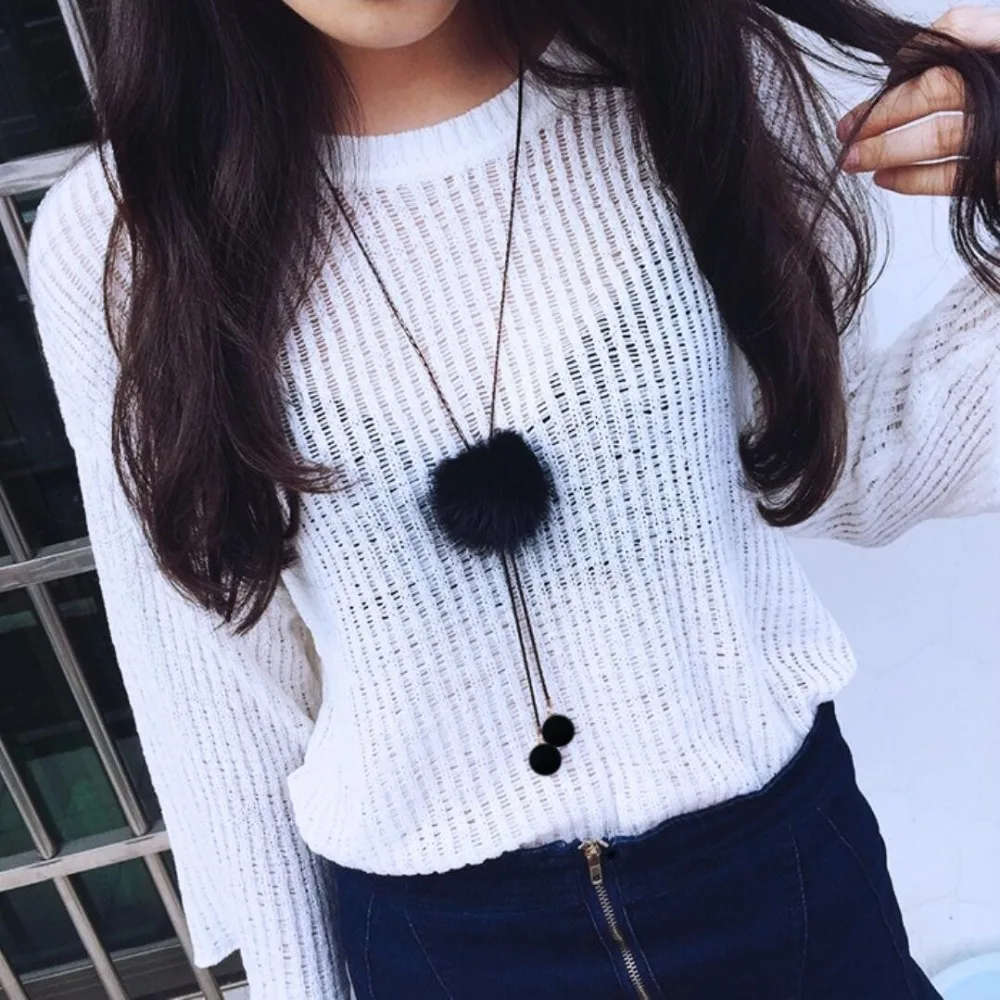 Уличная мода жемчуг кисточка благородный темперамент милая имитация норки