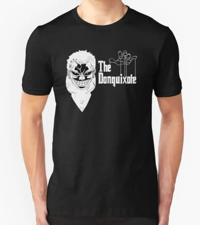 Donquixote Doflamingo цельная аниме футболка с мангой модная Новая летняя Классическая