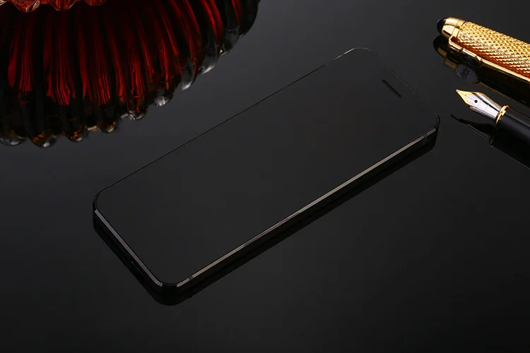 Black Ультратонкий карта мобильного телефона Ulcool V36 металлический корпус bluetooth dialer FM радио две sim-карты карманный мобильный телефон PK V26 - Цвет: Black