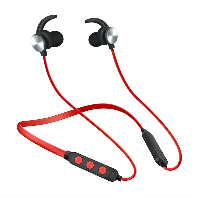 Red YOU FIRST Bluetooth наушники беспроводные наушники для телефона Спорт стерео Магнитная гарнитура Bluetooth Auriculars с микрофоном - Цвет: Red