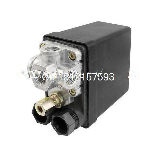 240V 15A 175PSI 12 бар Американская классификация проводов 2р два нормально замкнутый переключатель давления для воздушного компрессора