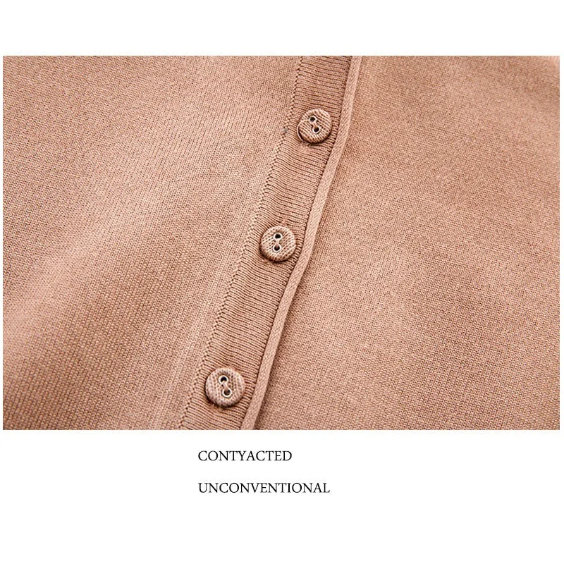 Женский свитер кардиган 2017 новая мода Осень-зима длинный рукав Свободный вязаный