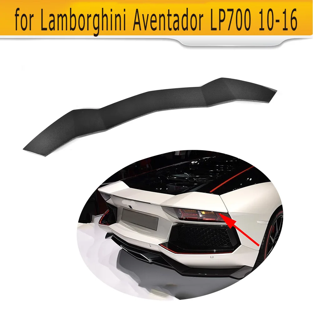 Задний спойлер из углеродного волокна для автомобиля Lamborghini Aventador LP700 4 Roadster Pirelli 10
