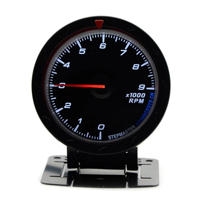Tachometer Gauge 60 мм Boost Turbo/вакуум/Температура воды/Температура масла/Масляный Пресс/вольтметр/соотношение воздушного топлива/EGT/Топливный пресс/Тахометр Датчик с черным лицом - Цвет: Tachometer Gauge