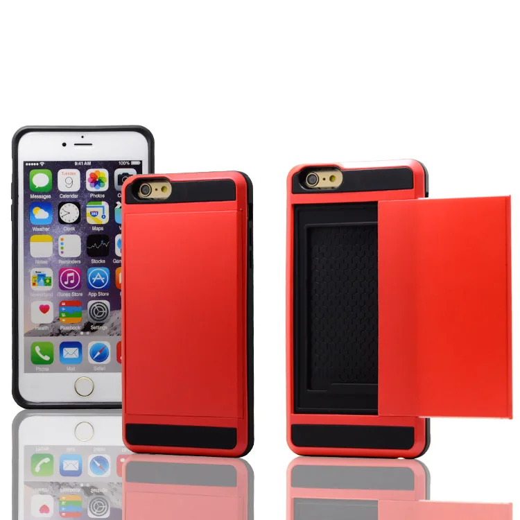 2015 новое Apple iphone 6 плюс чехол 5.5 &quot слайдер с карты броня для iphone6plus мобильный