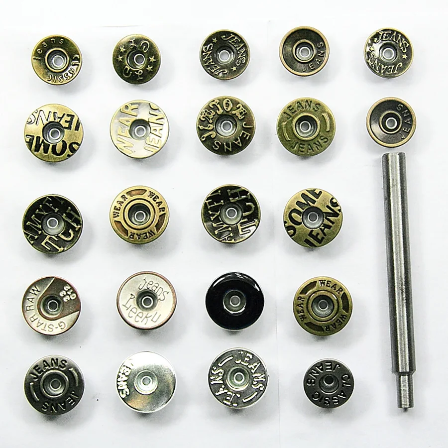 50 компл./лот) купить, чтобы отправить инструментом установки. new20mm jeansbuttons. Заклепки. Одежда и аксессуары. Швейных Патчи