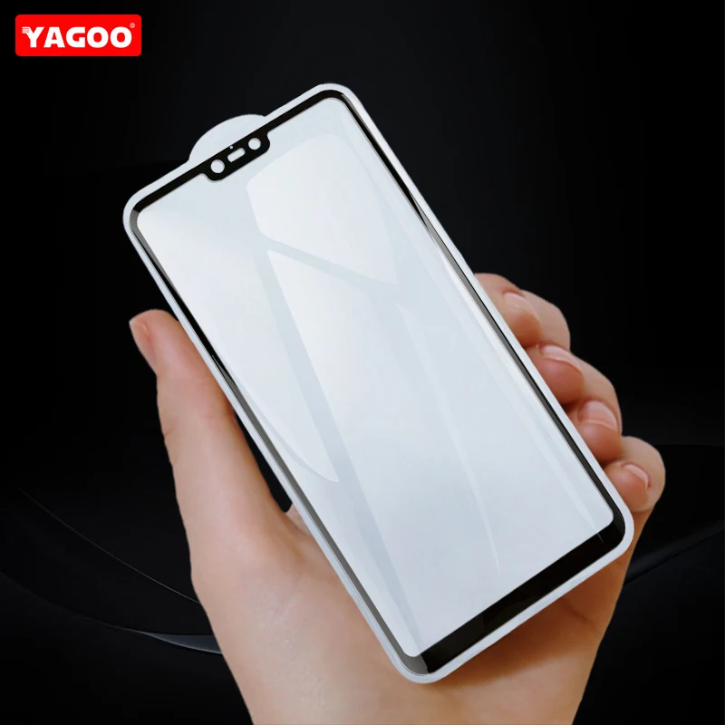 Yagoo оригинальный закаленное стекло для Xiaomi Mi 8 Lite глобальная версия бронированный